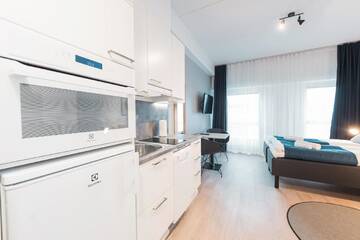 Фото номера Номер-студио (для 2 взрослых) Апарт-отели Forenom Aparthotel Helsinki Pikku Huopalahti г. Хельсинки 3