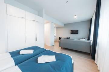 Фото номера Номер-студио (4 взрослых) Апарт-отели Forenom Aparthotel Helsinki Pikku Huopalahti г. Хельсинки 3