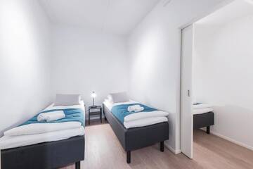 Фото номера Апартаменты с 1 спальней Апарт-отели Forenom Aparthotel Helsinki Pikku Huopalahti г. Хельсинки 4