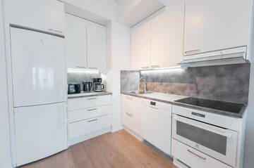 Фото номера Апартаменты с 1 спальней Апарт-отели Forenom Aparthotel Helsinki Pikku Huopalahti г. Хельсинки 6
