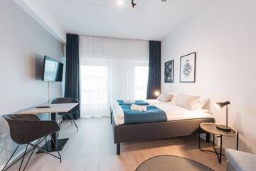 Фото номера Номер-студио (для 2 взрослых) Апарт-отели Forenom Aparthotel Helsinki Pikku Huopalahti г. Хельсинки 2