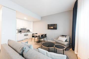 Фото номера Номер-студио (4 взрослых) Апарт-отели Forenom Aparthotel Helsinki Pikku Huopalahti г. Хельсинки 2