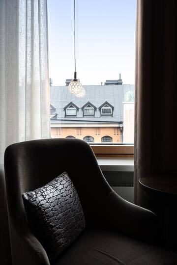 Фото номера Двухместный номер Делюкс «Мистик» с 1 кроватью и сауной Отель Lapland Hotels Bulevardi г. Хельсинки 3