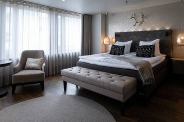 Фото номера Номер Arctic Spa Делюкс с ванной и сауной Отель Lapland Hotels Bulevardi г. Хельсинки 6