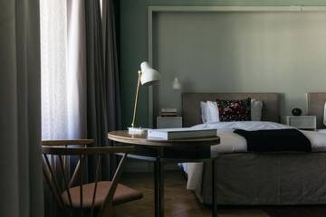 Фото номера Двухместный номер Companion с 2 отдельными кроватями Отель Hotel St. George Helsinki г. Хельсинки 4