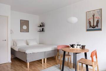 Фото номера Апартаменты Дома для отпуска Spacious Design Studio Home With Terrace г. Хельсинки 22