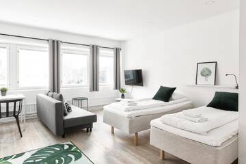 Фото номера Номер-студио Апарт-отели Hiisi Homes Helsinki Haaga г. Хельсинки 9