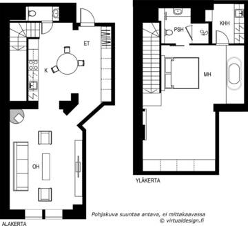 Фото номера Апартаменты в пентхаусе Апарт-отели Koti Helsinki Boutique Apartments г. Хельсинки 16