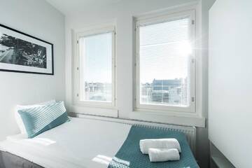 Фото номера Стандартный одноместный номер Апарт-отели Forenom Aparthotel Helsinki Kamppi - contactless check-in г. Хельсинки 3