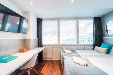 Фото номера Улучшенный номер-студио (для 2 взрослых) Апарт-отели Forenom Aparthotel Helsinki Kamppi - contactless check-in г. Хельсинки 4
