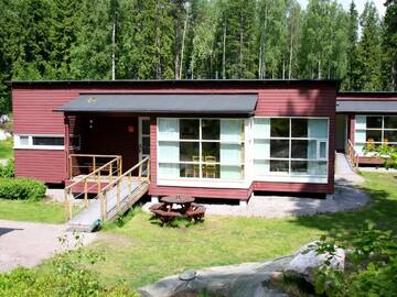 Фото номера Коттедж с 1 спальней Кемпинги Rastila Camping Helsinki г. Хельсинки 2