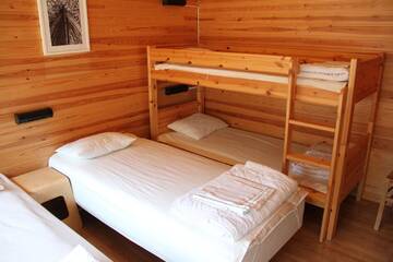Фото номера Коттедж с 2 спальнями Кемпинги Rastila Camping Helsinki г. Хельсинки 6