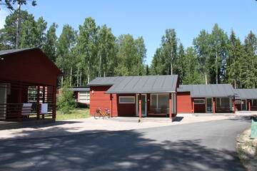 Фото номера Коттедж с террасой Кемпинги Rastila Camping Helsinki г. Хельсинки 2
