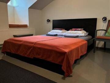 Фото номера Двухместный номер с 1 кроватью и общей ванной комнатой Хостелы Hostel Suomenlinna г. Хельсинки 3
