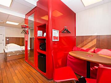 Фото номера Двухместный номер с 1 кроватью Отель Omena Hotel Helsinki Lönnrotinkatu г. Хельсинки 9