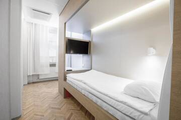 Фото номера Одноместный номер Отель Omena Hotel Helsinki Lönnrotinkatu г. Хельсинки 2