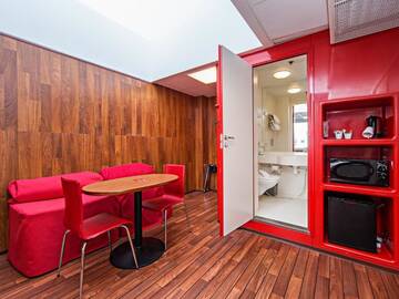 Фото номера Двухместный номер с 1 кроватью Отель Omena Hotel Helsinki Lönnrotinkatu г. Хельсинки 11
