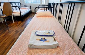 Фото номера Трехместный номер с общей ванной комнатой Хостелы CheapSleep Hostel Helsinki г. Хельсинки 3