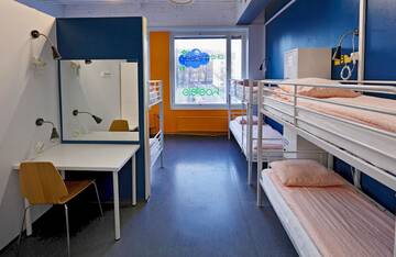 Фото номера Кровать в общем 8-местном номере для мужчин и женщин Хостелы CheapSleep Hostel Helsinki г. Хельсинки 2
