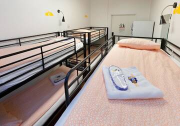Фото номера Кровать в общем 6-местном номере для мужчин и женщин Хостелы CheapSleep Hostel Helsinki г. Хельсинки 4