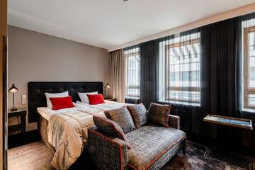 Фото номера Двухместный номер с 1 кроватью Отель Hotel F6 г. Хельсинки 4