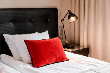 Фото номера Двухместный номер с 1 кроватью Отель Hotel F6 г. Хельсинки 2