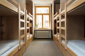Фото номера Кровать в общем 8-местном номере для женщин Хостелы The Yard Hostel г. Хельсинки 2