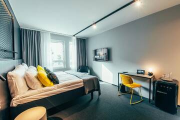 Фото номера Стандартный номер Отель The Folks Hotel Konepaja г. Хельсинки 3