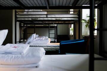Фото номера Кровать в стандартном общем номере с 8 кроватями Хостелы Myö Hostel г. Хельсинки 2