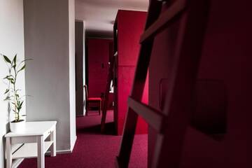 Фото номера Кровать в роскошном общем номере с 8 кроватями Хостелы Myö Hostel г. Хельсинки 6