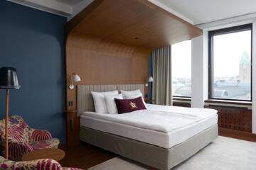 Фото номера Двухместный номер с 1 кроватью Отель Original Sokos Hotel Vaakuna Helsinki г. Хельсинки 2
