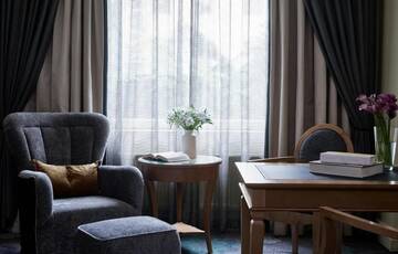 Фото номера Двухместный номер с 1 кроватью Отель Hotel Kämp г. Хельсинки 10