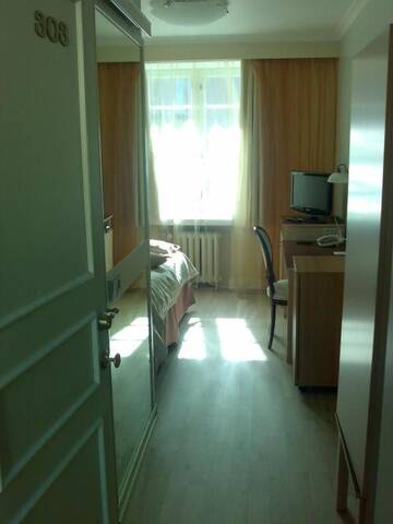 Фото номера Стандартный одноместный номер Отель Hotel Anna г. Хельсинки 11