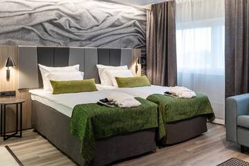 Фото номера Улучшенный семейный номер Отель Scandic Pasila г. Хельсинки 3