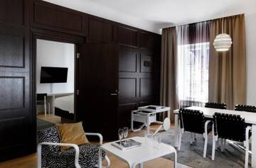 Фото номера Представительский люкс с правом посещения лаунджа Отель Radisson Blu Plaza Hotel, Helsinki г. Хельсинки 4