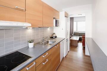 Фото номера Апартаменты с 2 спальнями Отель Hotel Rantapuisto г. Хельсинки 5
