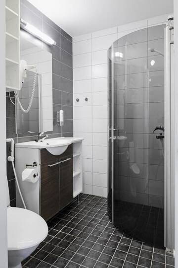 Фото номера Апартаменты с 1 спальней Отель Hotel Rantapuisto г. Хельсинки 2