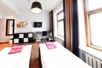 Фото номера Улучшенный двухместный номер с 2 отдельными кроватями Отель Hotel Finn г. Хельсинки 4