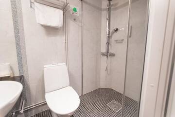 Фото номера Двухместный номер бизнес-класса с 2 отдельными кроватями Отель Hotel Arthur г. Хельсинки 6