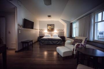 Фото номера Классический двухместный номер с 1 кроватью Отель Hotel Arthur г. Хельсинки 3