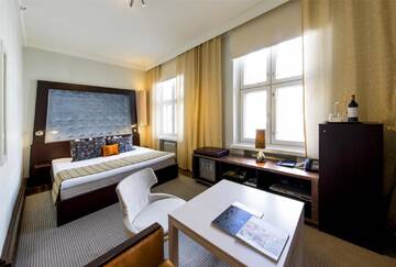 Фото номера Номер «Дизайр» с кроватью размера «king-size» Отель Hotel Klaus K г. Хельсинки 2