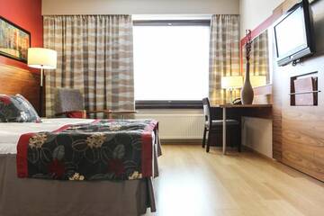 Фото номера Стандартный одноместный номер Отель Hotel Haaga Central Park г. Хельсинки 5